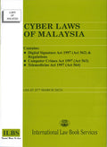Cyber Laws of Malaysia [Digital Signature Act, Computer Crimes Act & Telemedicine Act] (As at 25th March 2023) - MPHOnline.com