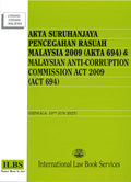 Akta Suruhanjaya Pencegahan Rasuah Malaysia 2009 (Akta 694) [Hingga 10hb Jun 2023] - MPHOnline.com