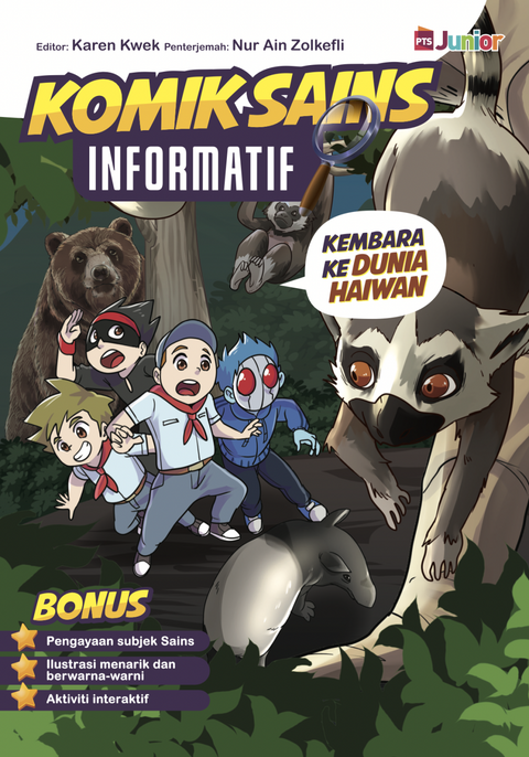 Komik Sains Informatif: Kembara Ke Dunia Haiwan (2023) - MPHOnline.com