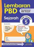 Lembaran PBD Sejarah Tahun 5 '25**Old Edition - MPHOnline.com