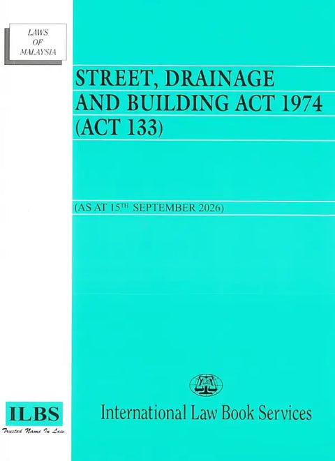 Street, Drainage And Building Act 1974 - As at 15/9/2026