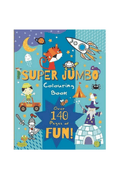 Super Jumbo Colouring Book (Blue) - MPHOnline.com