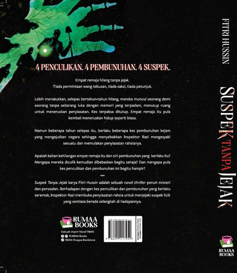 [EMBARGO] Suspek Tanpa Jejak: Sebuah Novel Thriller - MPHOnline.com