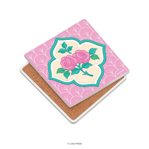 Loka Made TMC-PR-006 Coaster:Twilight Rose