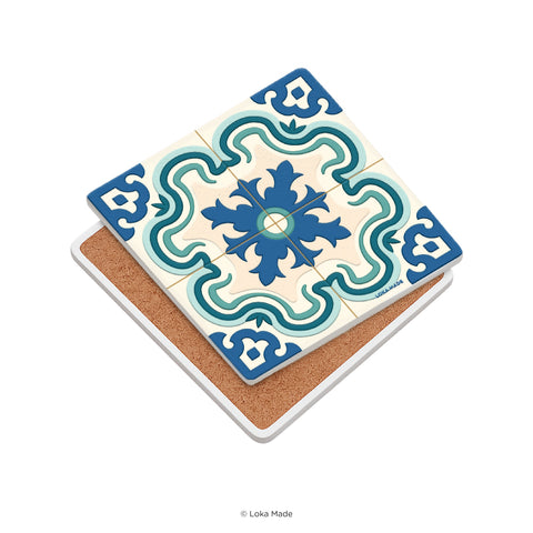 Loka Made TMC-PR-007 Coaster:Cerulean Crest