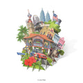 Pop Up Greeting Card 360 3D Greetings Card: Malaysia in The Glimpse Of Eye - MPHOnline.com