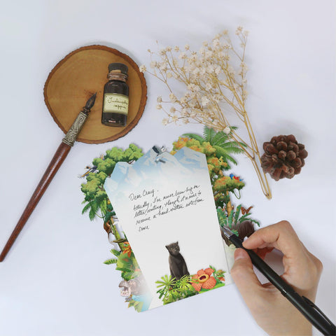 360 3D Greetings Card: Tropical Rainforest