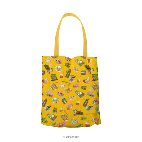 Tote Bag TT05 Food Paradise: Makanan
