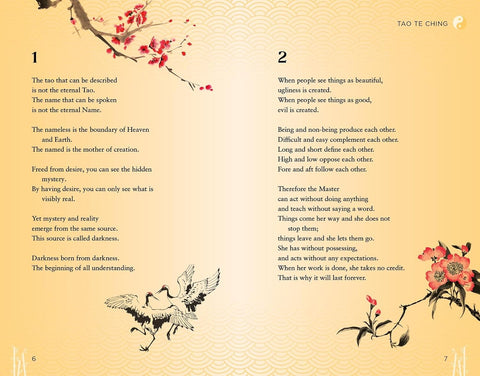 Tao Te Ching Oracle Book & Cards: Includes 128-page book and 52 inspirational cards