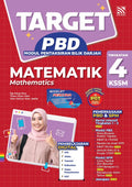 Target PBD KSSM 2025  Matematik Tingkatan 4 - MPHOnline.com