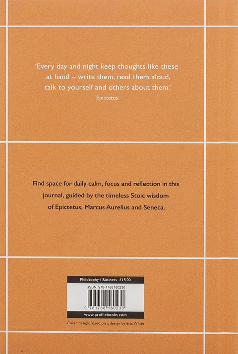 The Daily Stoic Journal: 366 Days of Writing and Reflection on the Art of Living (back cover) - MPHOnline.com