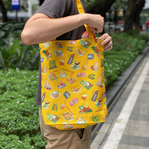 Tote Bag TT05 Food Paradise: Makanan