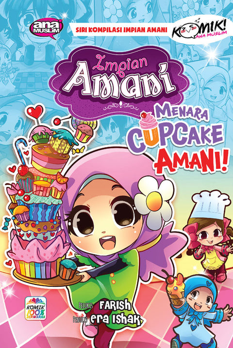 Impian Amani :  Menara Cupcake Amani - MPHOnline.com