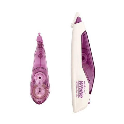 UNICORN Stationery - Correction Tape (5mm x 6m 1+1) (UCT 319KX) Random Colour