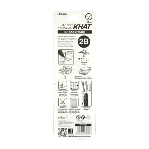 UNICORN Stationery - Pencil Khat / Calligraphy 1.8mm (UPK-100EG)