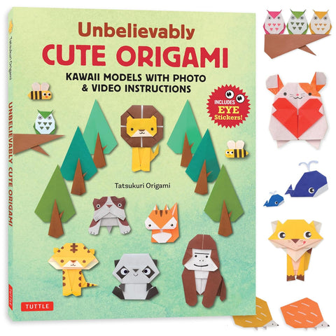 Unbelievably Cute Origami: Kawaii Models with Photo & Video Instructions - MPHOnline.com