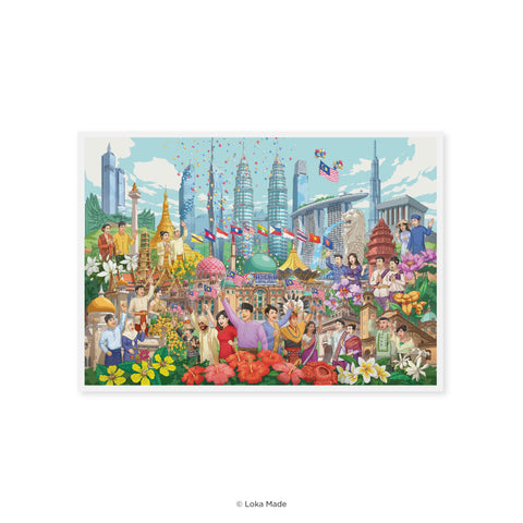 Unity Beyond Borders: Postcard