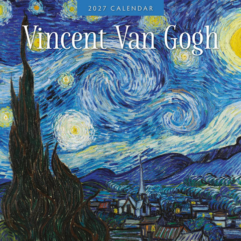 2027 Square Wall Calendar Vincent Van Gogh (RR271117) – MPHOnline.com