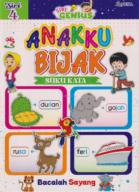 Anakku Bijak Suku Kata Siri 4 (9789674992224) - MPHOnline.com