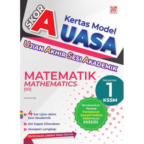 Skor A  UASA KSSM (2023)  Matematik Tingkatan 1 - MPHOnline.com