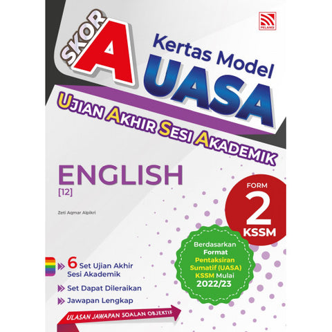 Skor A  UASA KSSM (2023)  English Form 2 - MPHOnline.com