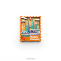 Loka Made Woodee Magnet - Cityscape in KL - MPHOnline.com