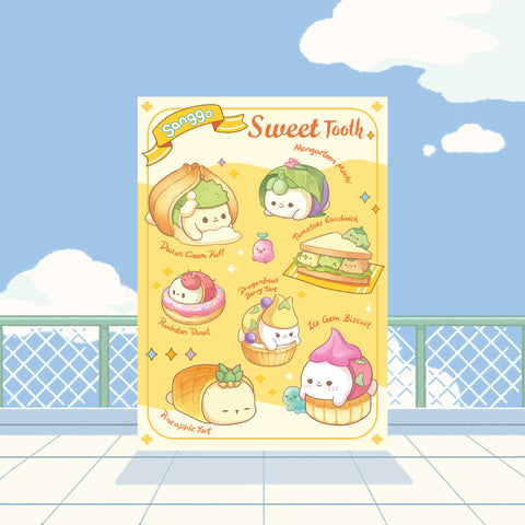 Postcard MSP105 Sweet Tooth