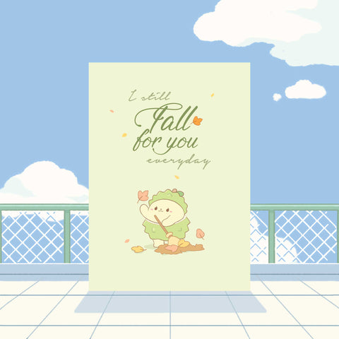 Postcard MSP103 Fall For You