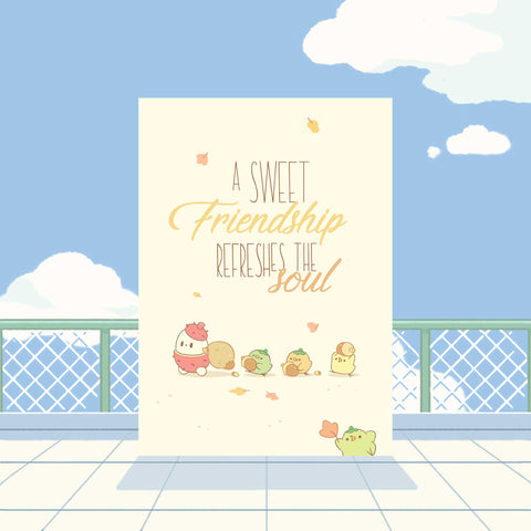 Postcard MSP104 A Sweet Friendship