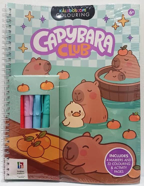 Kaleidoscope Colouring Kit Capybaras - MPHOnline.com
