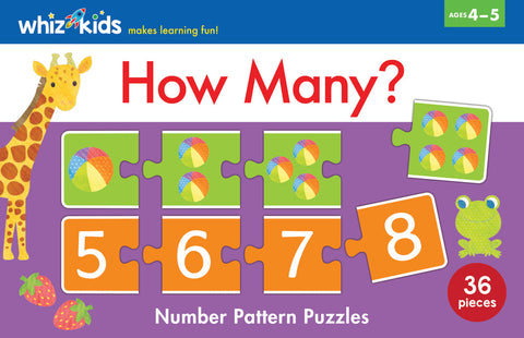 Whiz Kids  Number Pattern Puzzle: How Many? (Ages 4-5) - MPHOnline.com