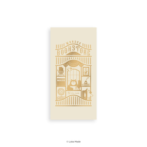 NB-SB01 Stamp Book Wonder Bookstore