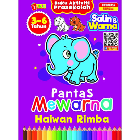 Pantas Mewarna - Haiwan Rimba - MPHOnline.com