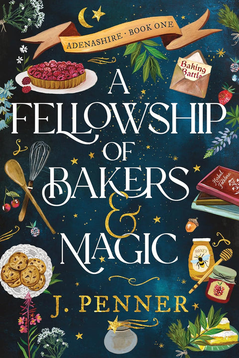 A human baker finds herself competing in a magical baking contest in J. Penner's first book in the Adenashire series - the start of a new adventure. A FELLOWSHIP OF BAKERS & MAGIC, now cooking at MPHOnline.com.