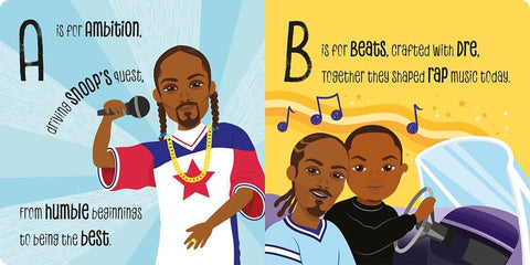A look inside ABC OF SNOOP DOGG by Amber Lily (illustrated by Aimee Wright) - MPHOnline.com