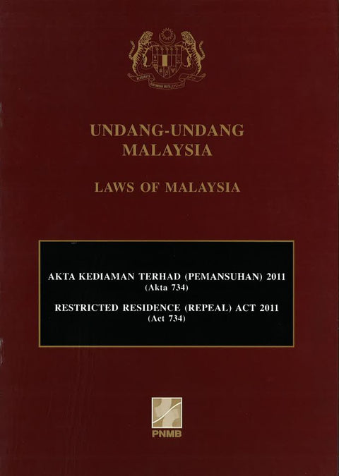 Akta Kediaman Terhad (Pemansuhan) 2011 (Akta 734) - MPHOnline.com