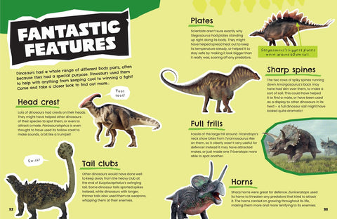 A look inside All About Dinosaurs (Collins) - MPHOnline.com