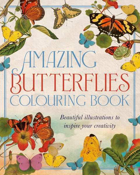 Amazing Butterflies Colouring Book - MPHOnline.com