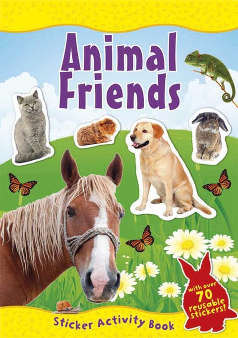 Amazing World: Animal Friends Sticker Activity Book - MPHOnline.com