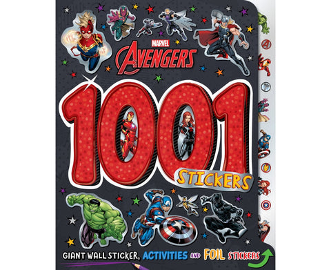 Marvel Avengers 1001 Stickers 2ED - MPHOnline.com