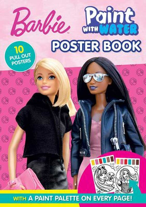 Barbie Paint with Water Poster Book - MPHOnline.com