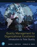 Quality Management for Organizational Excellence, 9Ed.: Introduction to Total Quality - MPHOnline.com