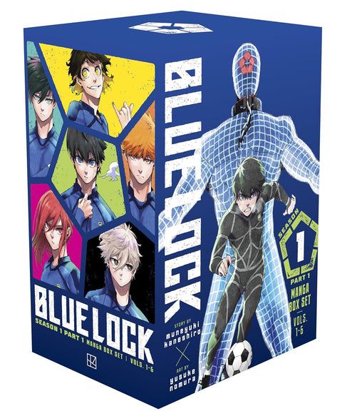 Blue Lock Season 1 Part 1 Manga Box Set (Vol #1-6 + poster) - MPHOnline.com