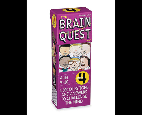 BRAIN QUEST GRADE 4 AGES 9-10(4TH ED) - MPHOnline.com