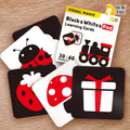 Bear Tale: Flash Card- Black & White & Red Learning Cards (20 cards) - MPHOnline.com