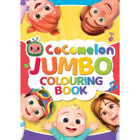 Cocomelon Jumbo Colouring Book - MPHOnline.com