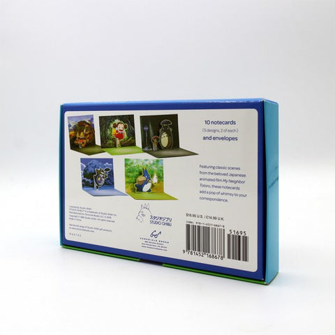 STUDIO GHIBLI My Neighbor Totoro: 10 Pop-Up Notecards and Envelopes - MPHOnline.com