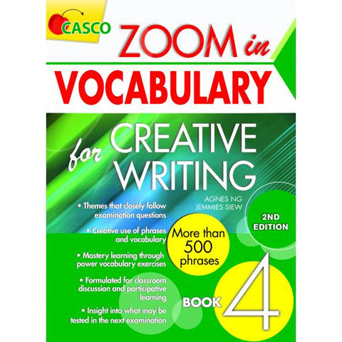 Zoom In Vocabulary for Creative Writing Book 4 - 2nd Edition - MPHOnline.com