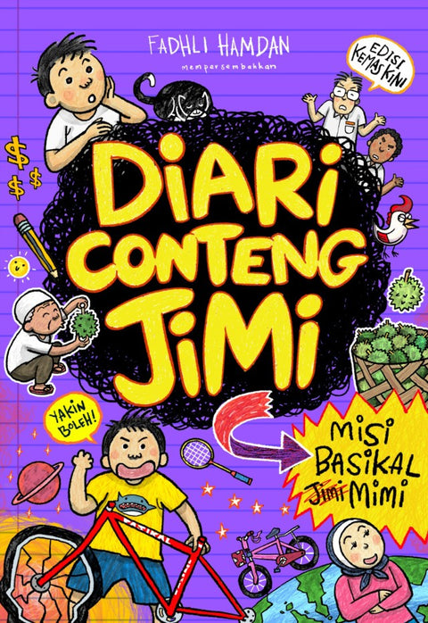 Diari Conteng Jimi #4: Misi Basikal Mimi (Edisi Kemas Kini)