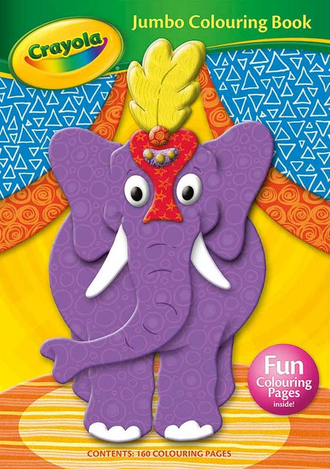 Crayola Jumbo Colouring Book - MPHOnline.com